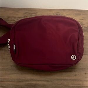 lululemon athletica Maroon Crossbody Bag